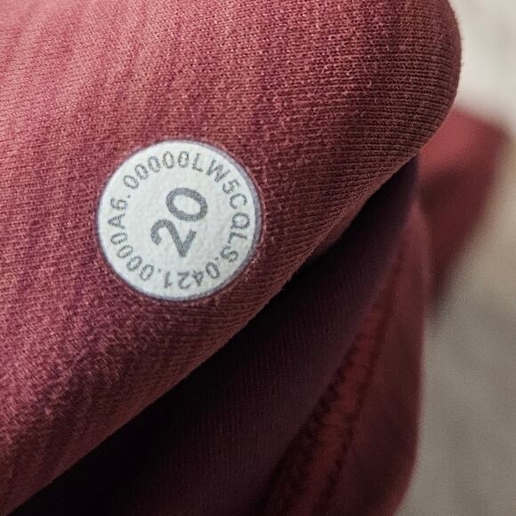 LIke New Lululemon Invigorate HR Leggings Heather Mulled Wine Sz 20 - Picture 10 of 12